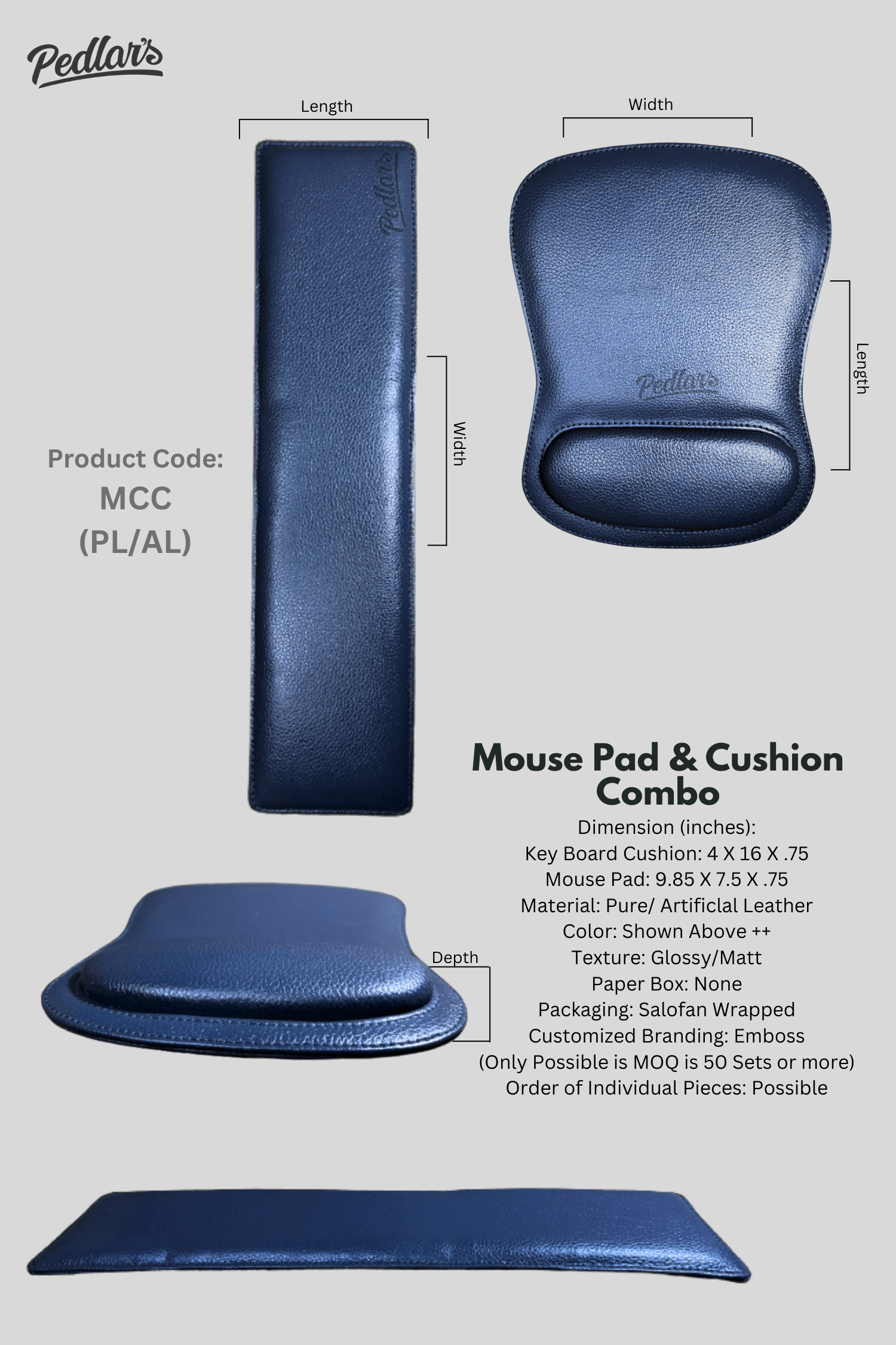 Mouse Pad & Cushion Combo