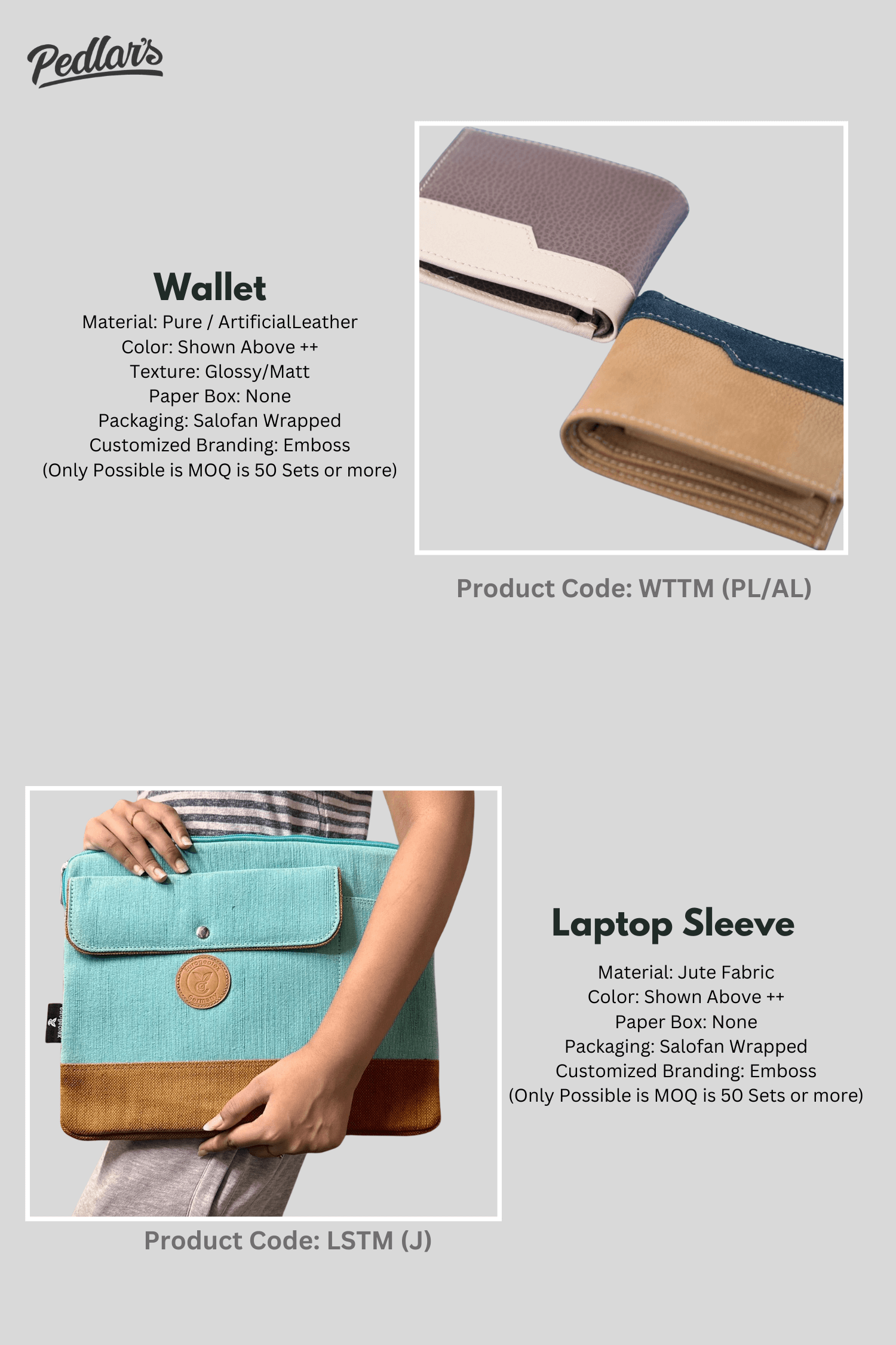 Wallet & Laptop Sleeve