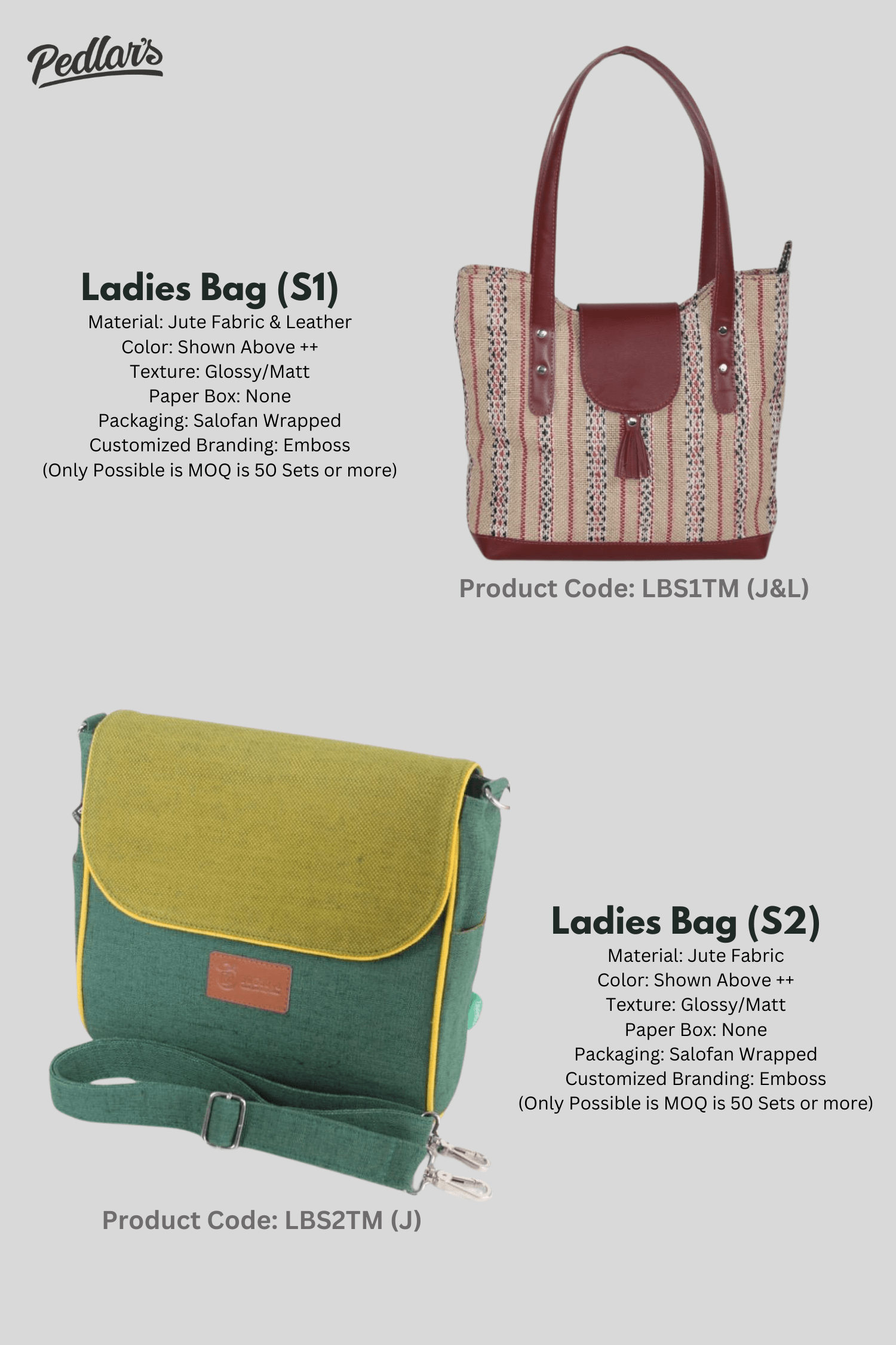 Ladies Bag (S1, S2)